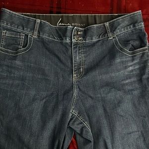 Lane Bryant Skinny jeans in dark blue size 20 short
